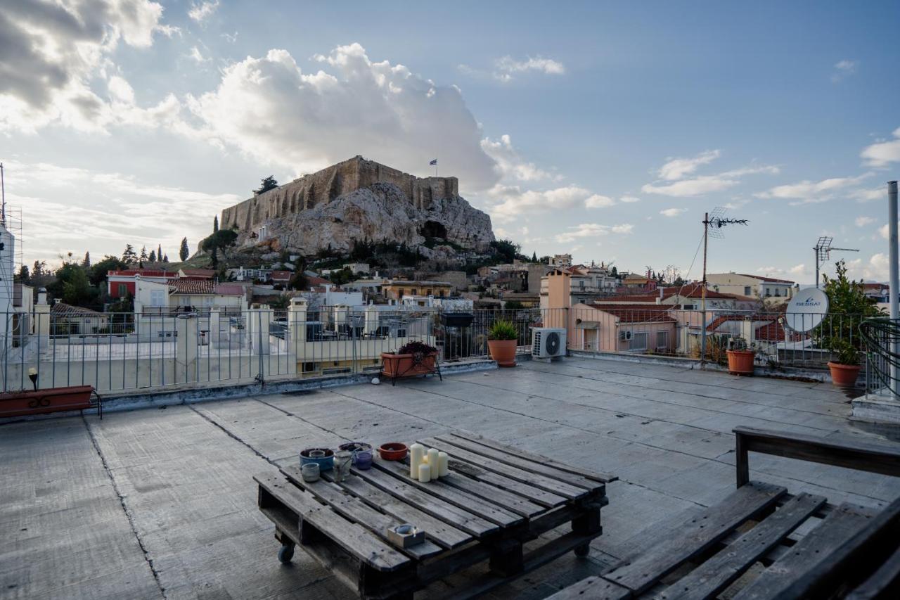 Plaka With Acropolis Rooftop View Access Athens Ngoại thất bức ảnh