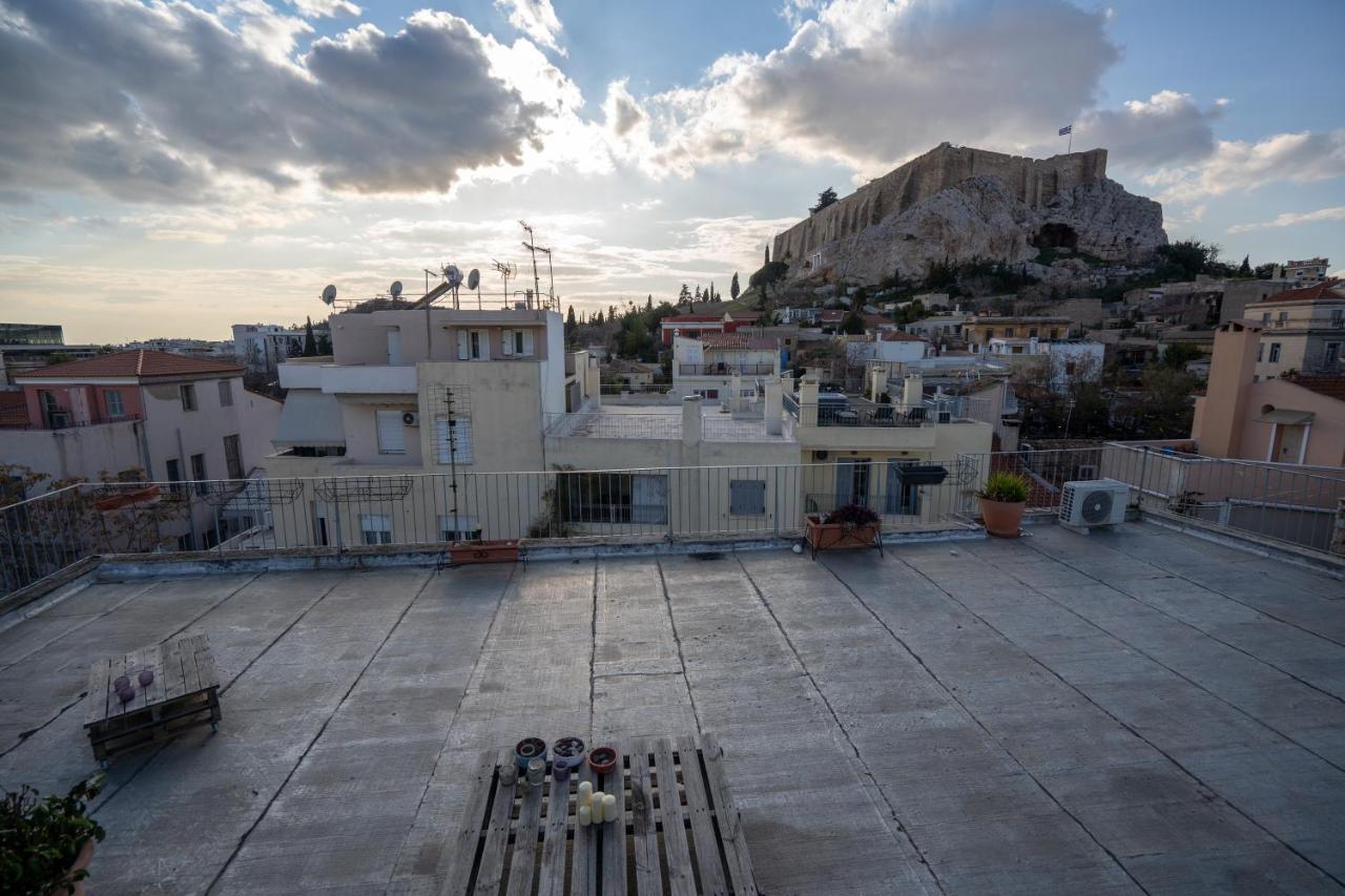 Plaka With Acropolis Rooftop View Access Athens Ngoại thất bức ảnh