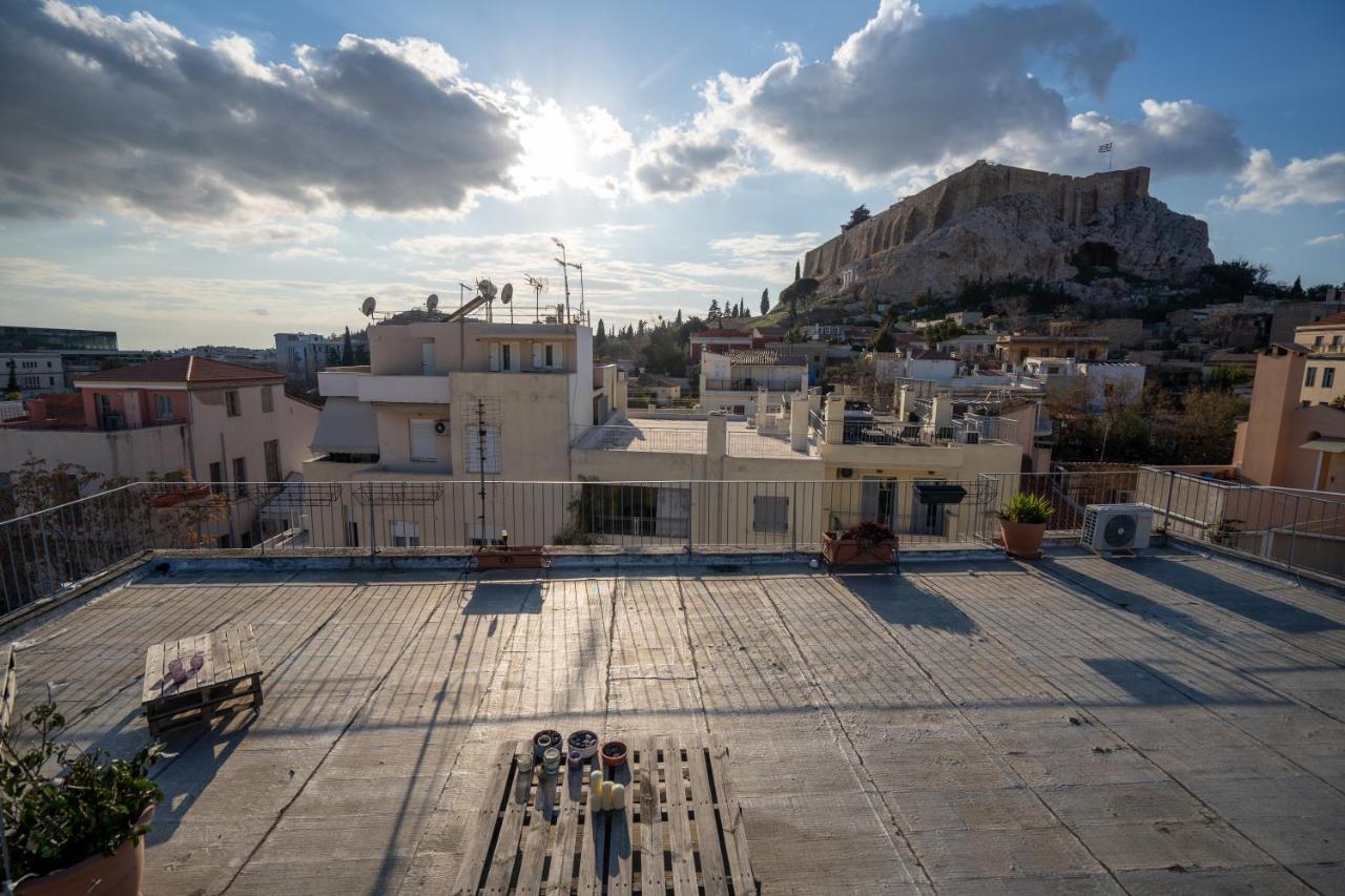 Plaka With Acropolis Rooftop View Access Athens Ngoại thất bức ảnh